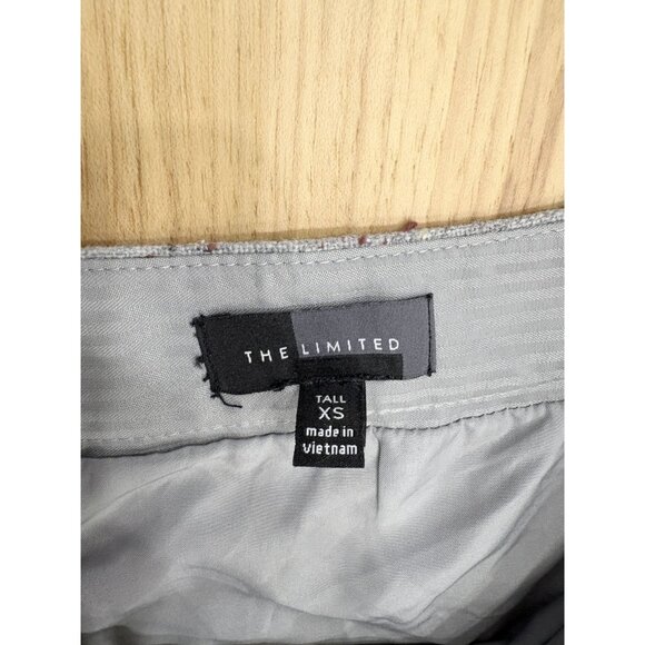The Limited Tall XS Speckled Gray A-Line Skirt Lined - Picture 2 of 3